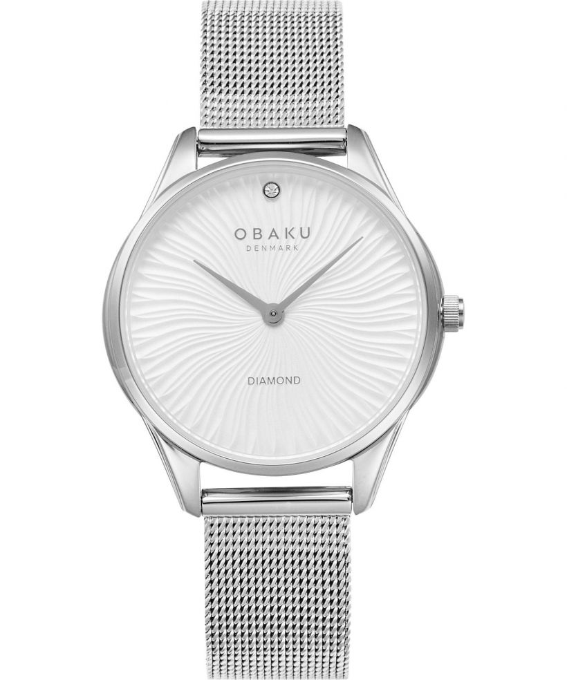 Reloj para mujeres Obaku Smykke Silver