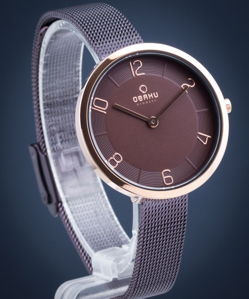 Reloj para mujeres Obaku Vand Walnut
