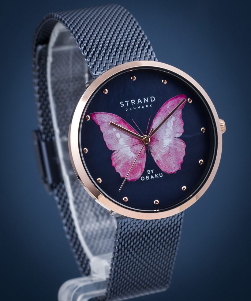 Reloj para mujeres Strand by Obaku Butterfly