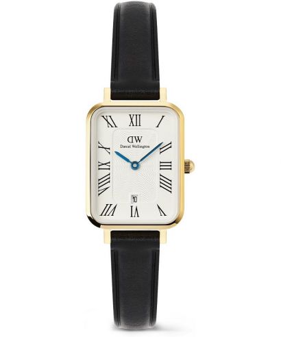Reloj para mujeres Daniel Wellington Quadro Roman Numerals Date Sheffield Gold