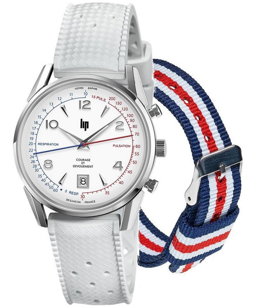 Reloj unisex Lip Courage Sapeurs-Pompiers SET