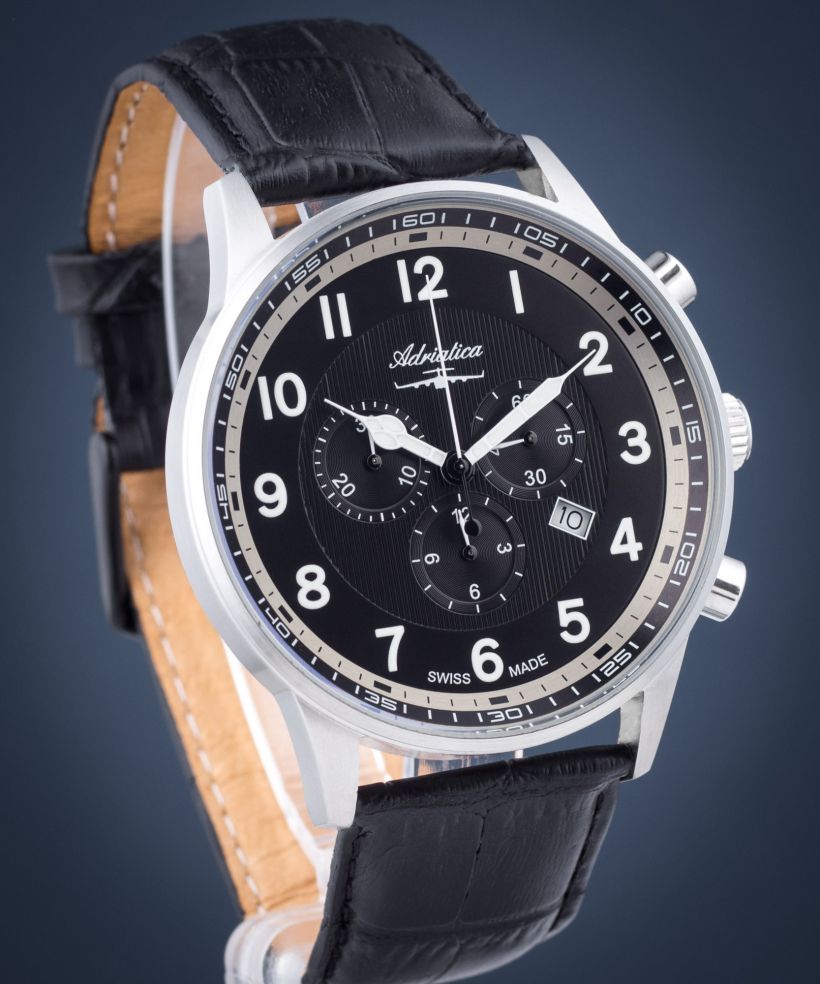 Reloj para hombres Adriatica Aviator Chronograph