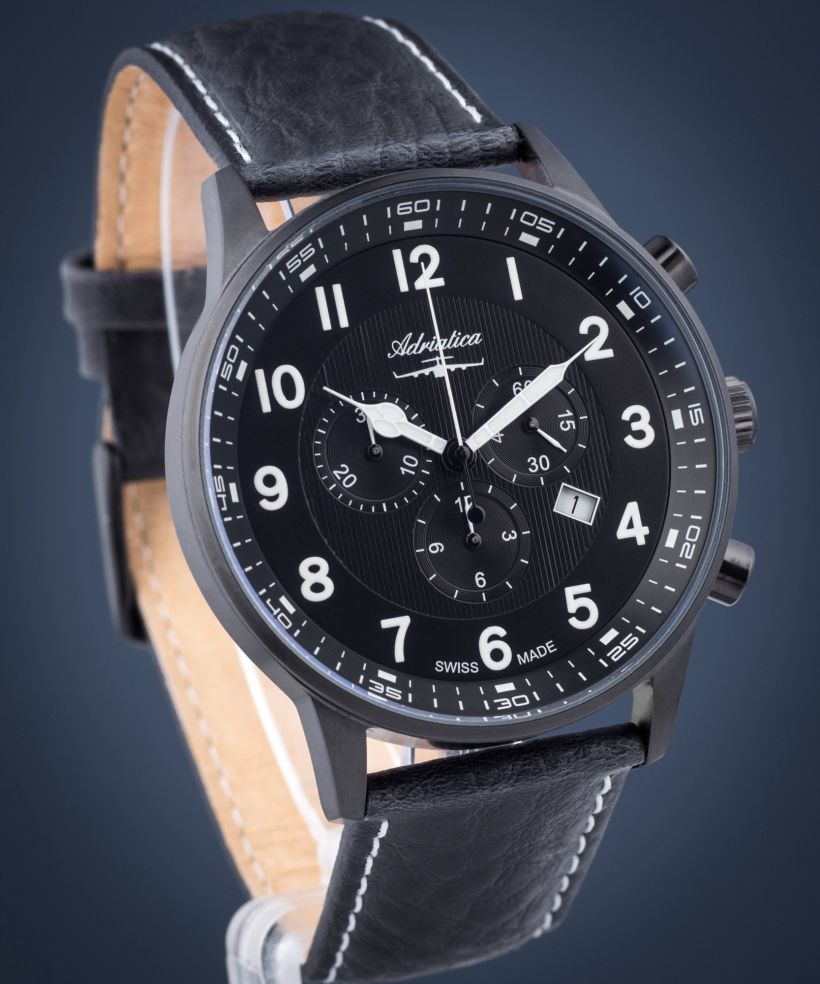Reloj para hombres Adriatica Aviator Chronograph