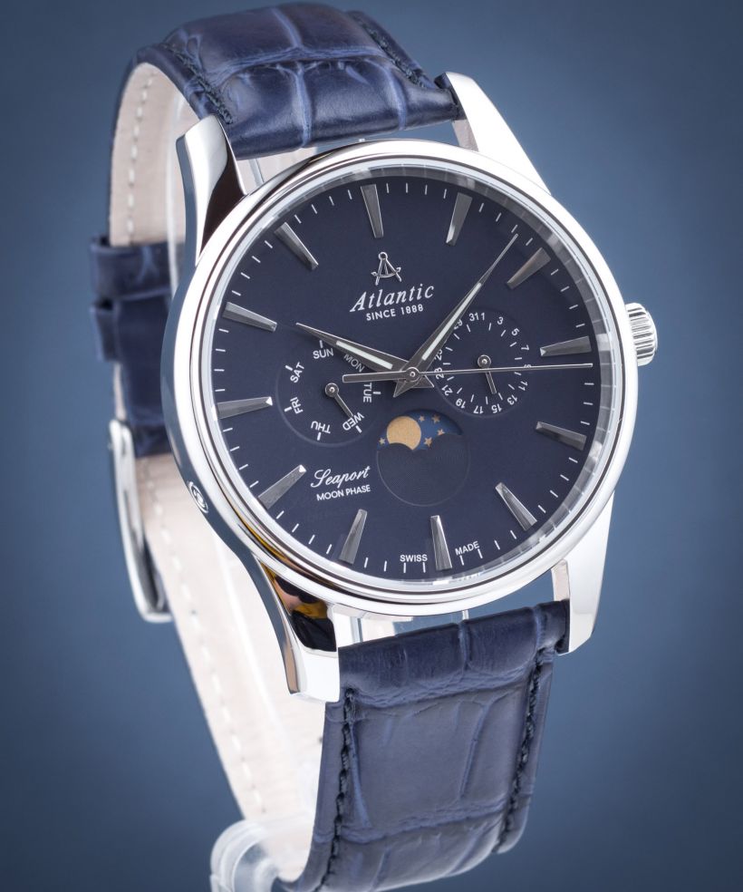 Reloj para hombres Atlantic Seaport Moon Phase