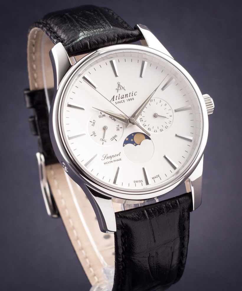 Reloj para hombres Atlantic Seasport Moon Phase