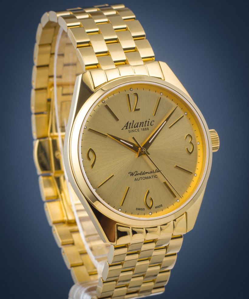 Reloj para hombres Atlantic Worldmaster Art Deco Automatic