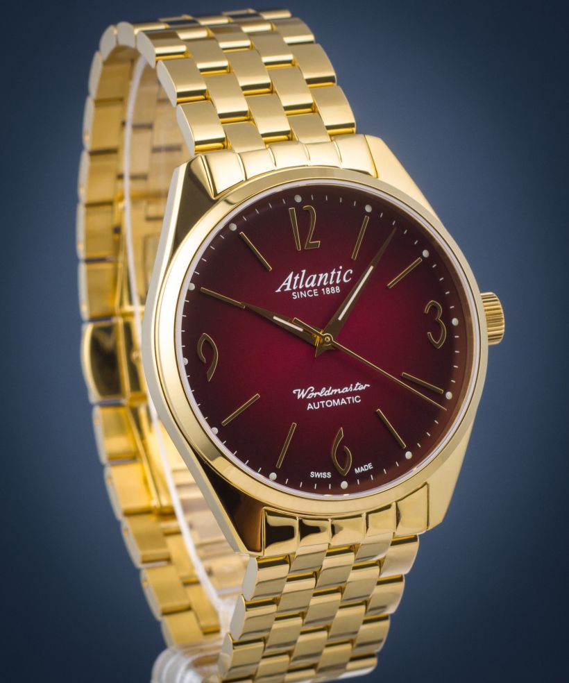 Reloj para hombres Atlantic Worldmaster Art Deco Automatic