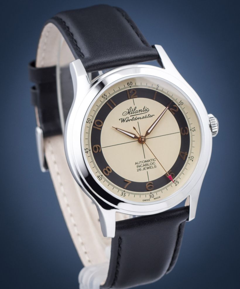 Reloj para hombres Atlantic Worldmaster Automatic Incabloc