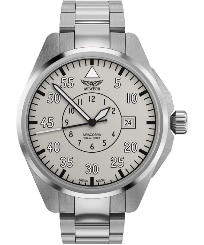 Reloj para hombres Aviator Airacobra 43 Heritage Automatic