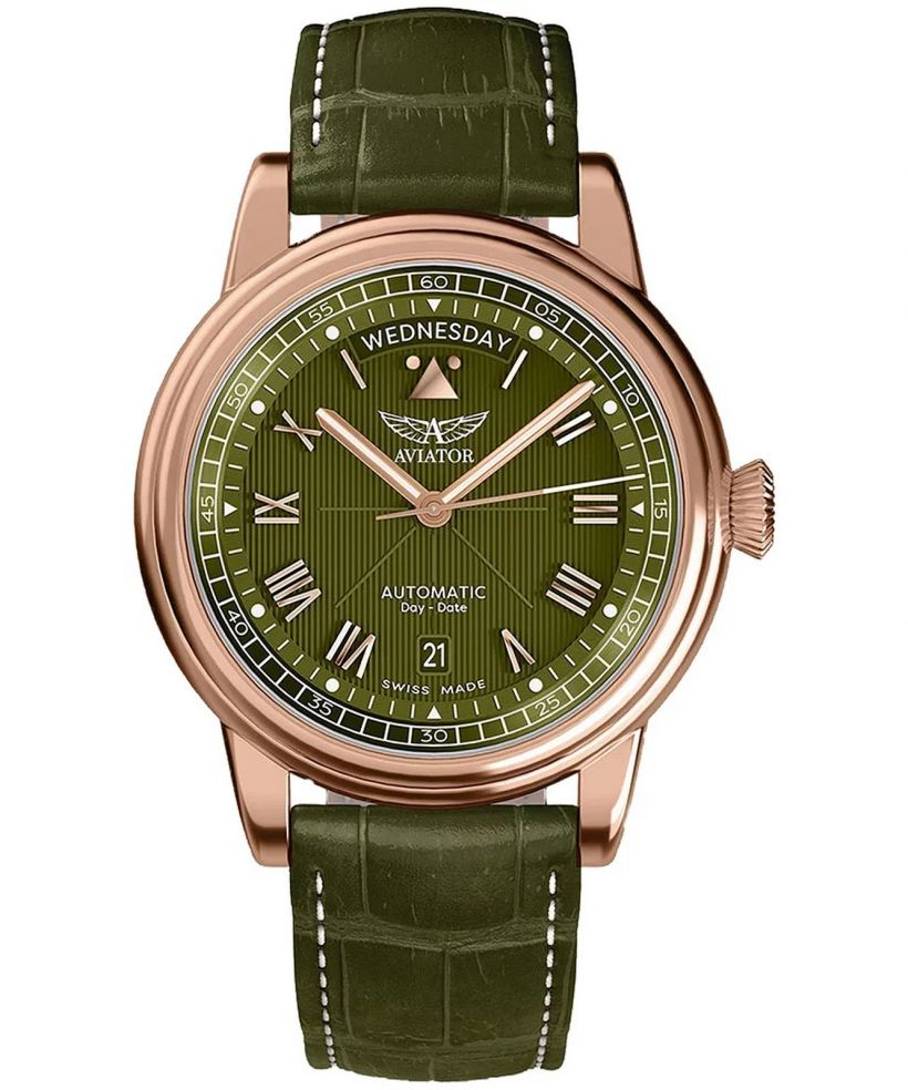 Reloj para hombres Aviator Douglas Day-Date