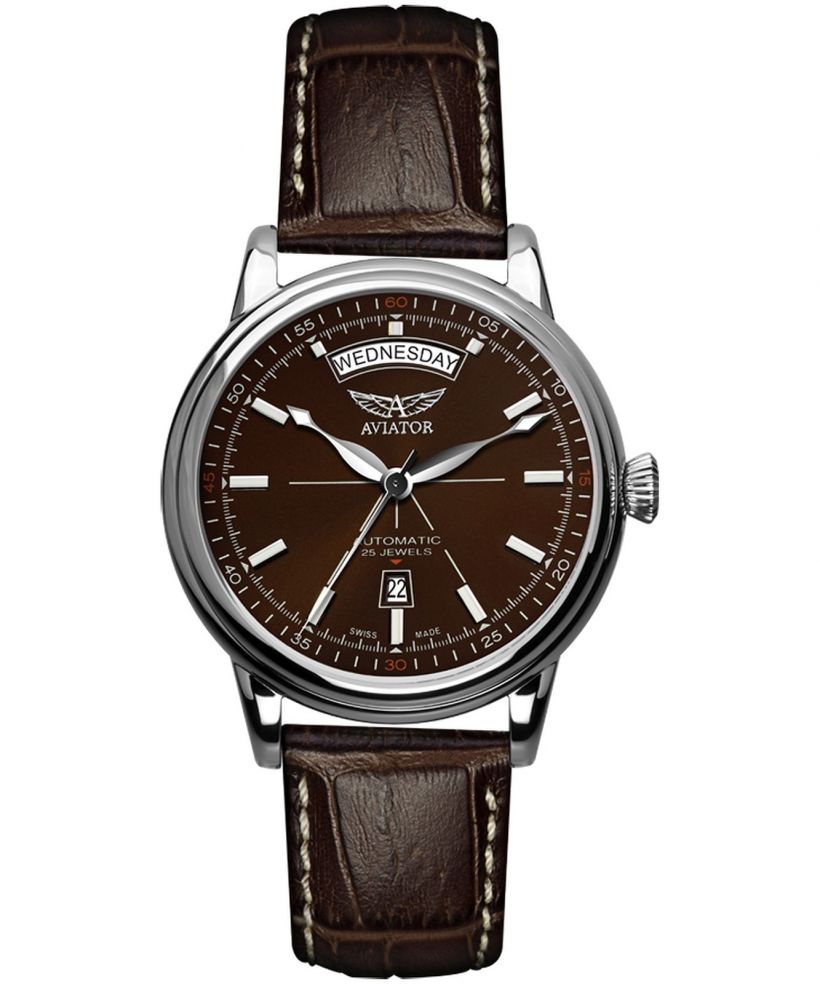 Reloj para hombres Aviator Douglas Day-Date Automatic Limited Edition