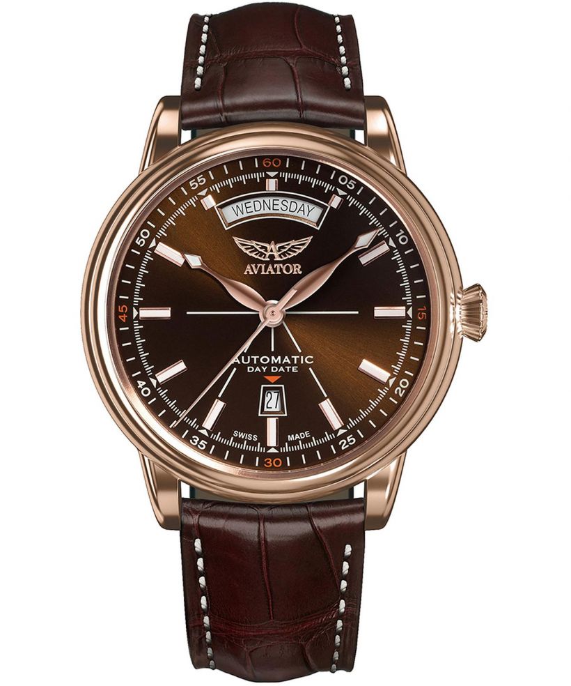 Reloj para hombres Aviator Douglas Day-Date