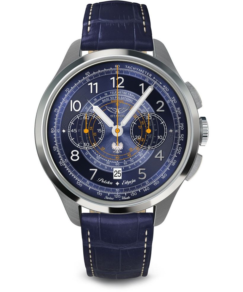 Reloj para hombres Aviator Heritage Chronograph Trimeter Limited Edition