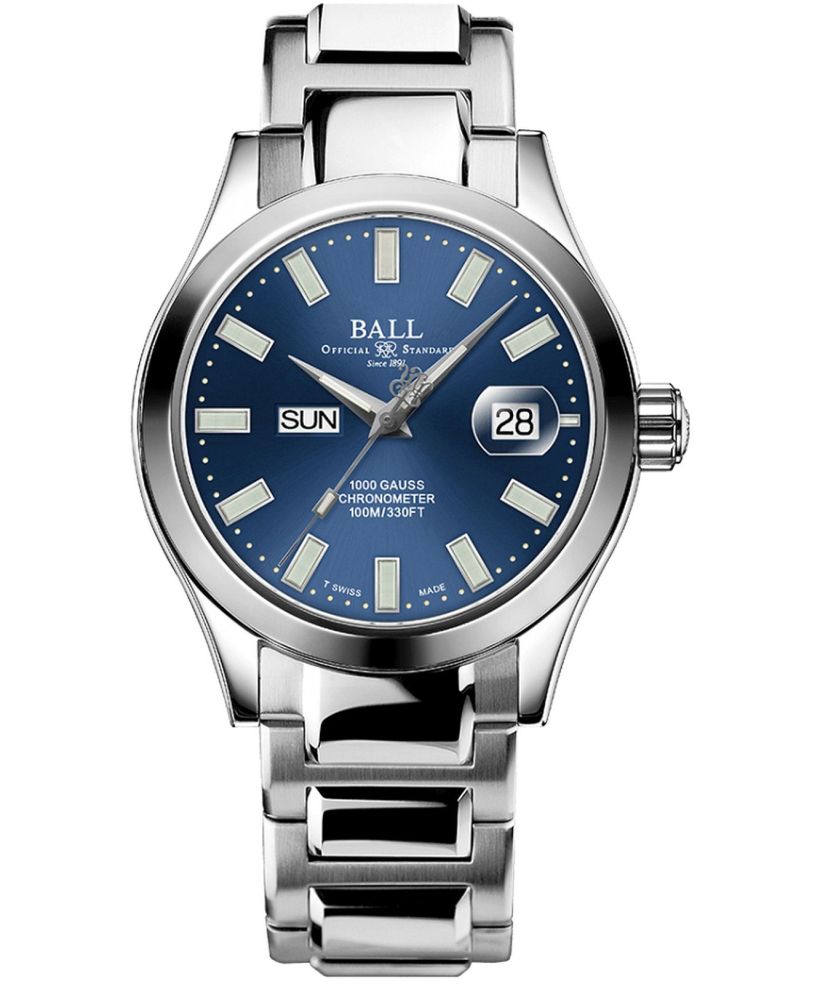 Reloj para hombres Ball Engineer III Marvelight Chronometer Day-Date Automatic Limited Edition