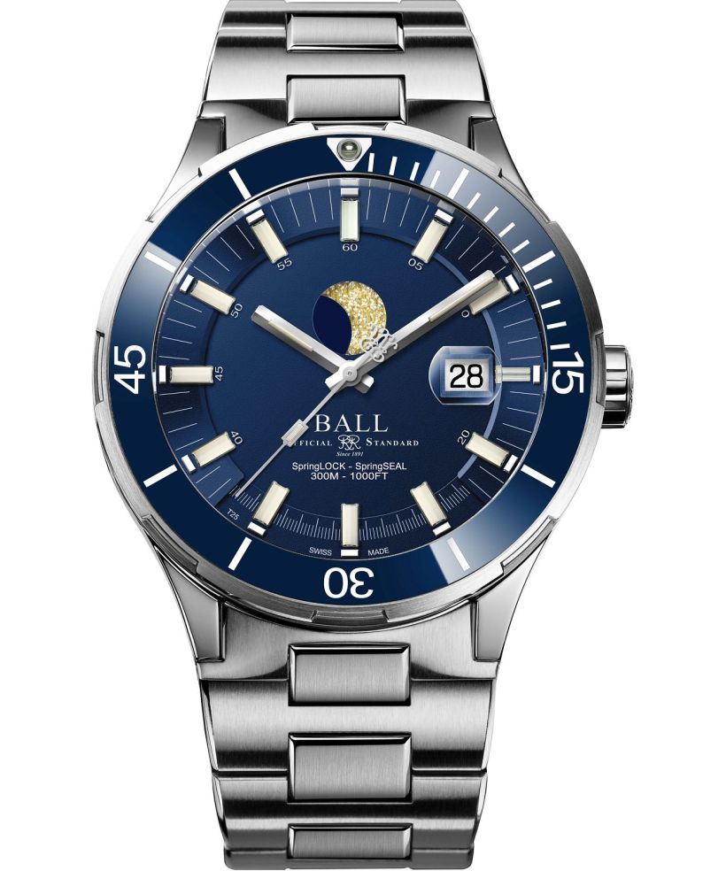 Reloj para hombres Ball Roadmaster Challenger Moonphase Limited Edition