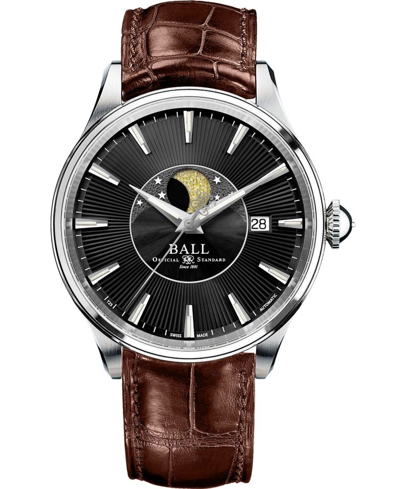Reloj para hombres Ball Trainmaster Moon Phase Automatic