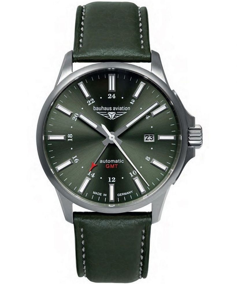 Reloj para hombres Bauhaus Aviation Titanium Automatic GMT