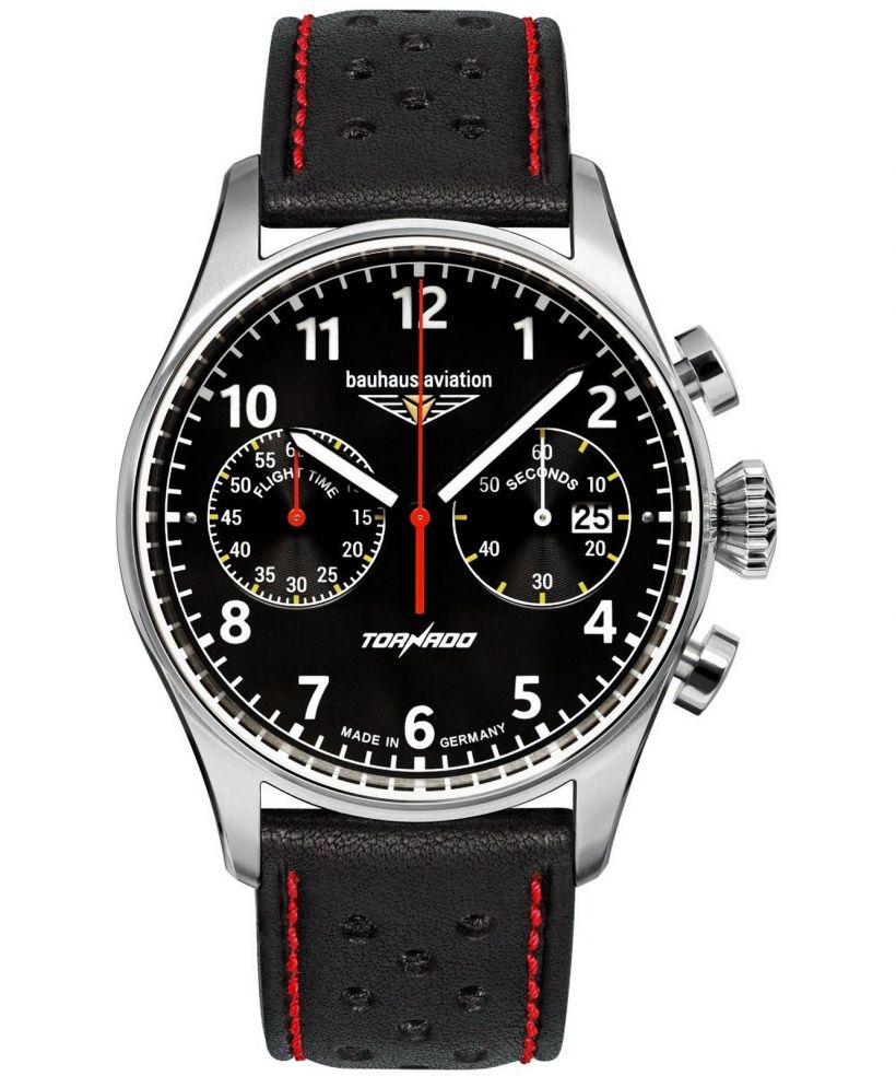Reloj para hombres Bauhaus Aviation Tornado Chronograph