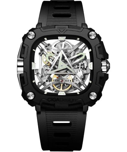 Reloj para hombres Ciga Design X Series Eye of Horus Skeleton Automatic
