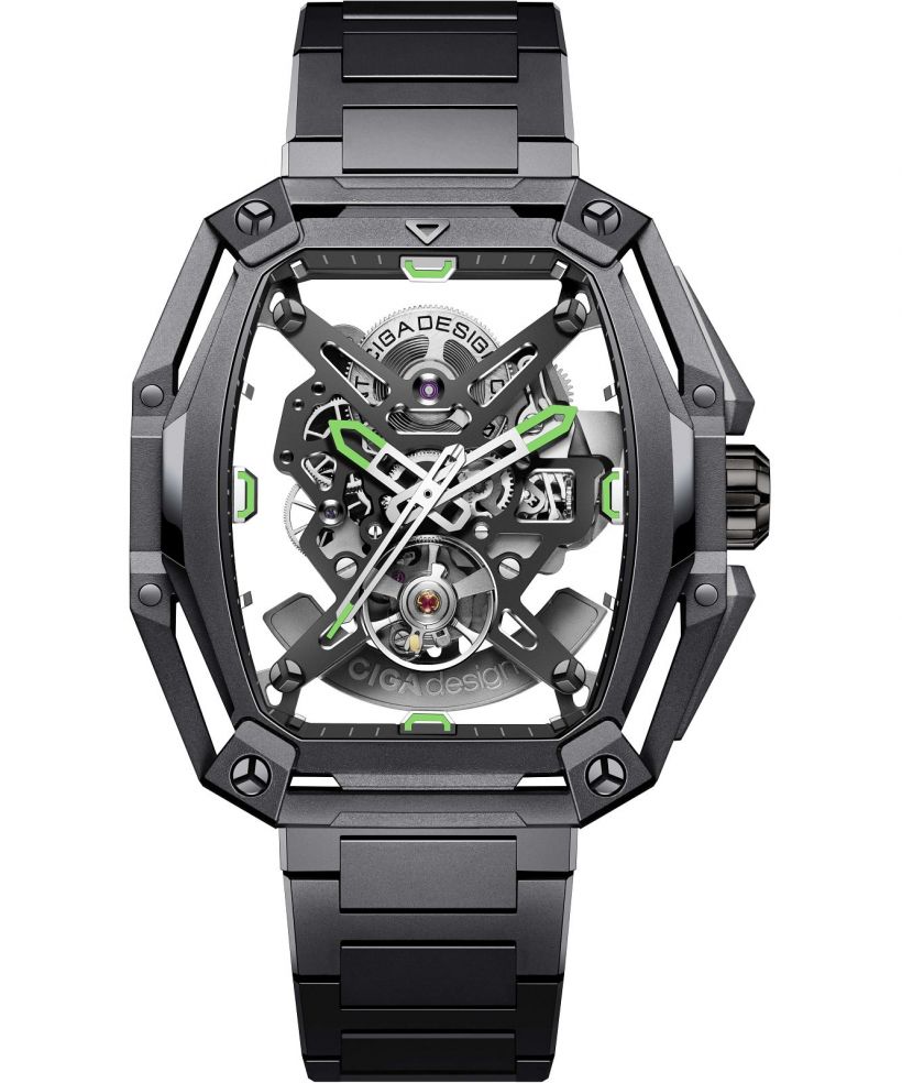 Reloj para hombres Ciga Design Z Series Hunter Skeleton Automatic