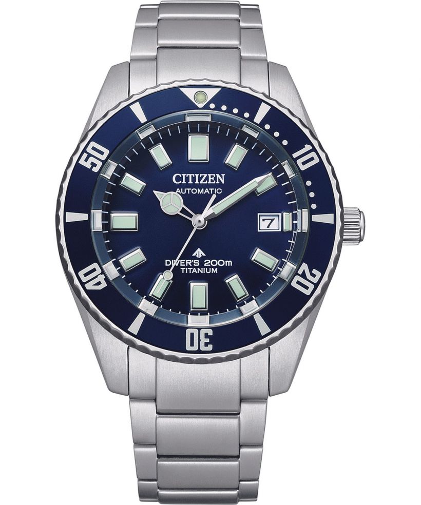 Reloj para hombres Citizen Promaster Mechanical Challange Diver Fuji-Tsubo Super Titanium Automatic