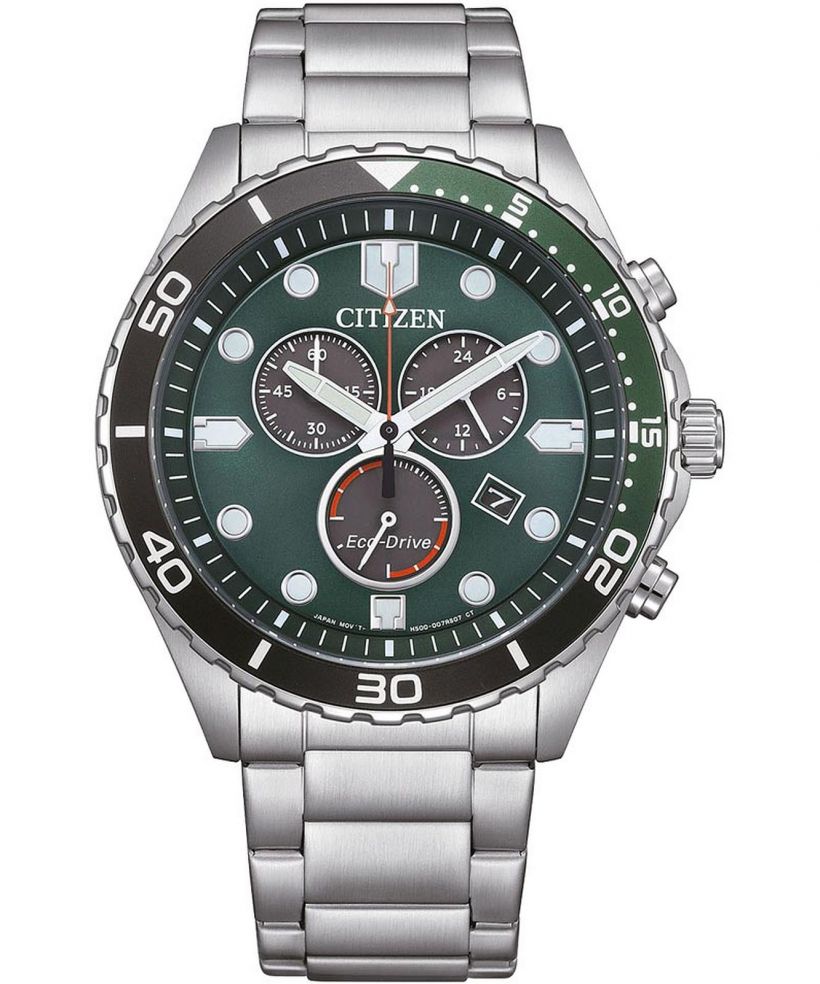 Reloj para hombres Citizen Sporty Aqua Eco-Drive Chronograph