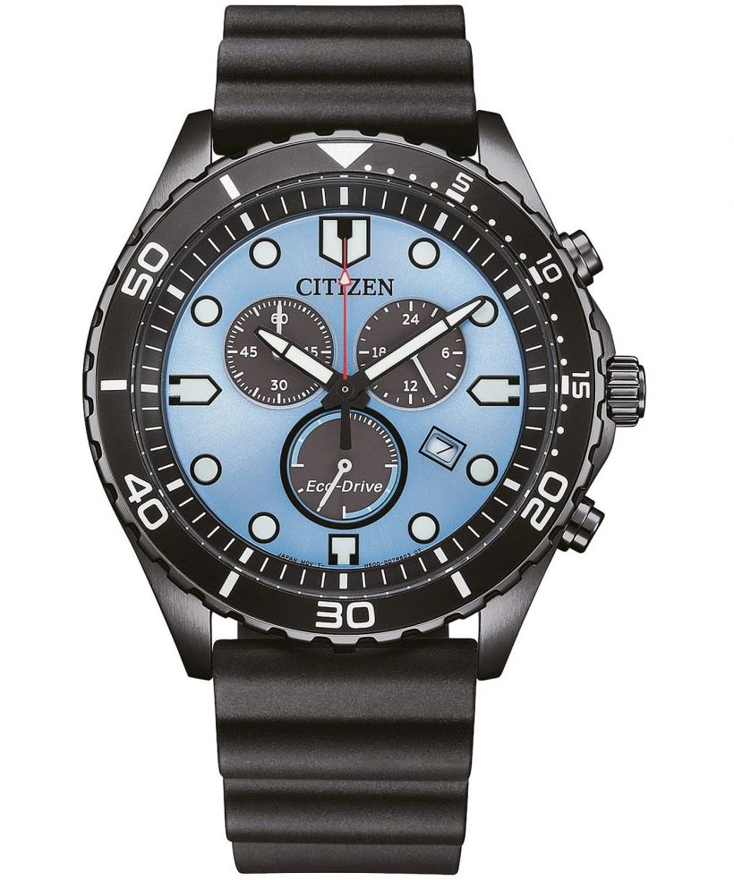 Reloj para hombres Citizen Sporty Aqua Eco-Drive Chronograph