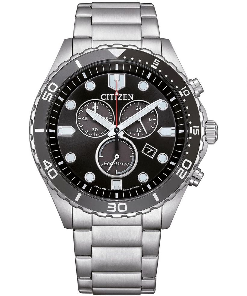 Reloj para hombres Citizen Sporty Aqua Eco-Drive Chronograph
