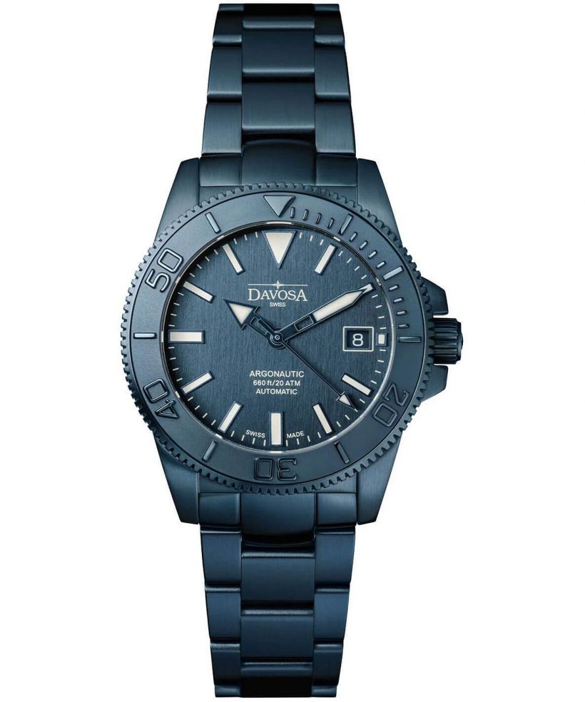Reloj para hombres Davosa Argonautic 39 Monochrome Automatic Limited Edition