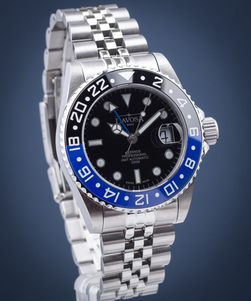 Reloj para hombres Davosa Ternos Professional Automatic TT GMT