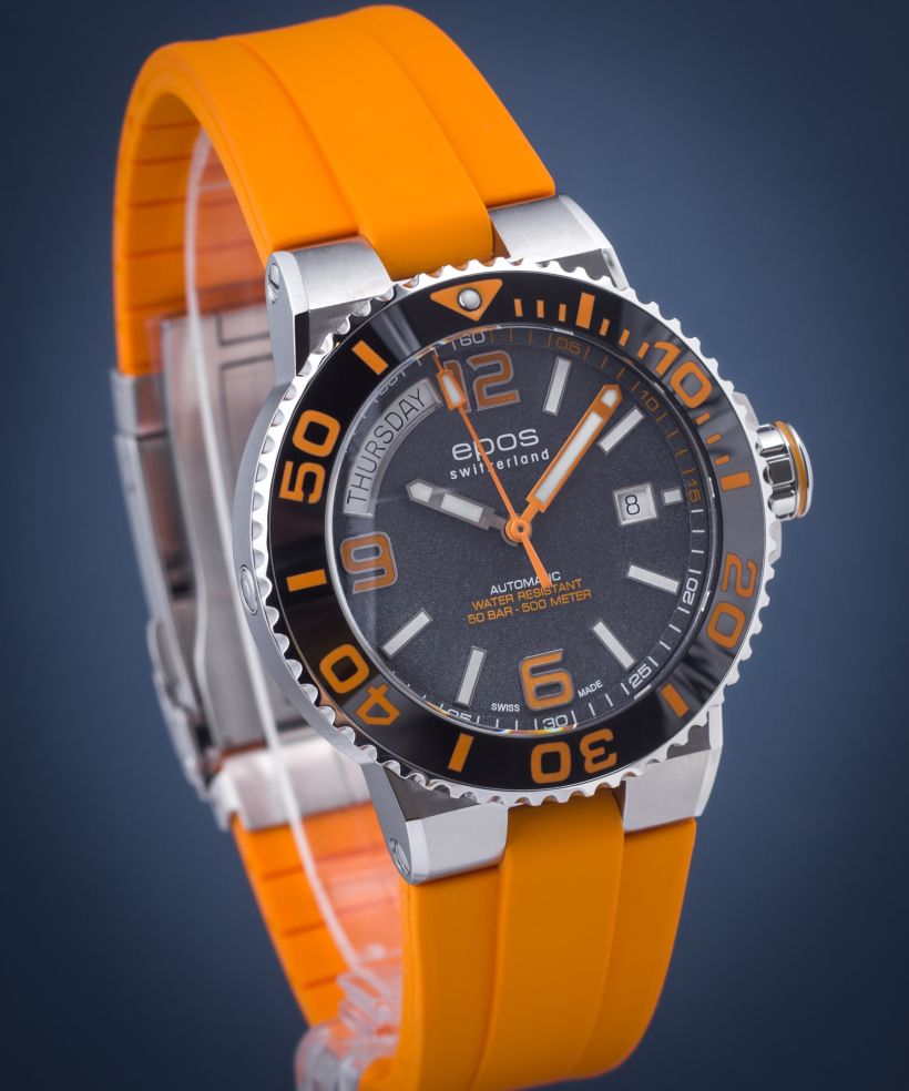 Reloj para hombres Epos Sportive Day Date Diver Automatic