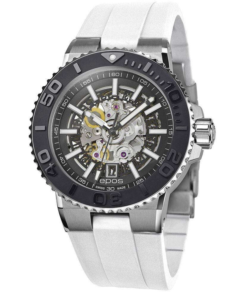 Reloj para hombres Epos Sportive Diver Skeleton Automatic