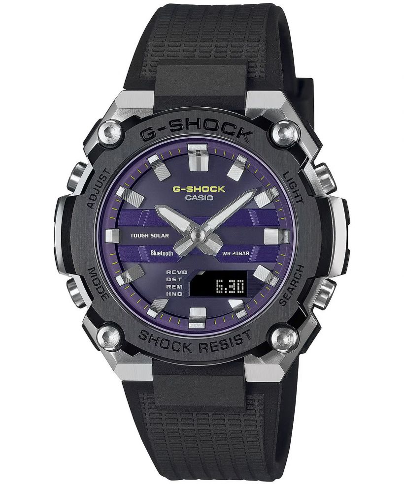 Reloj para hombres Casio G-Shock G-Steel Bluetooth Sync Solar