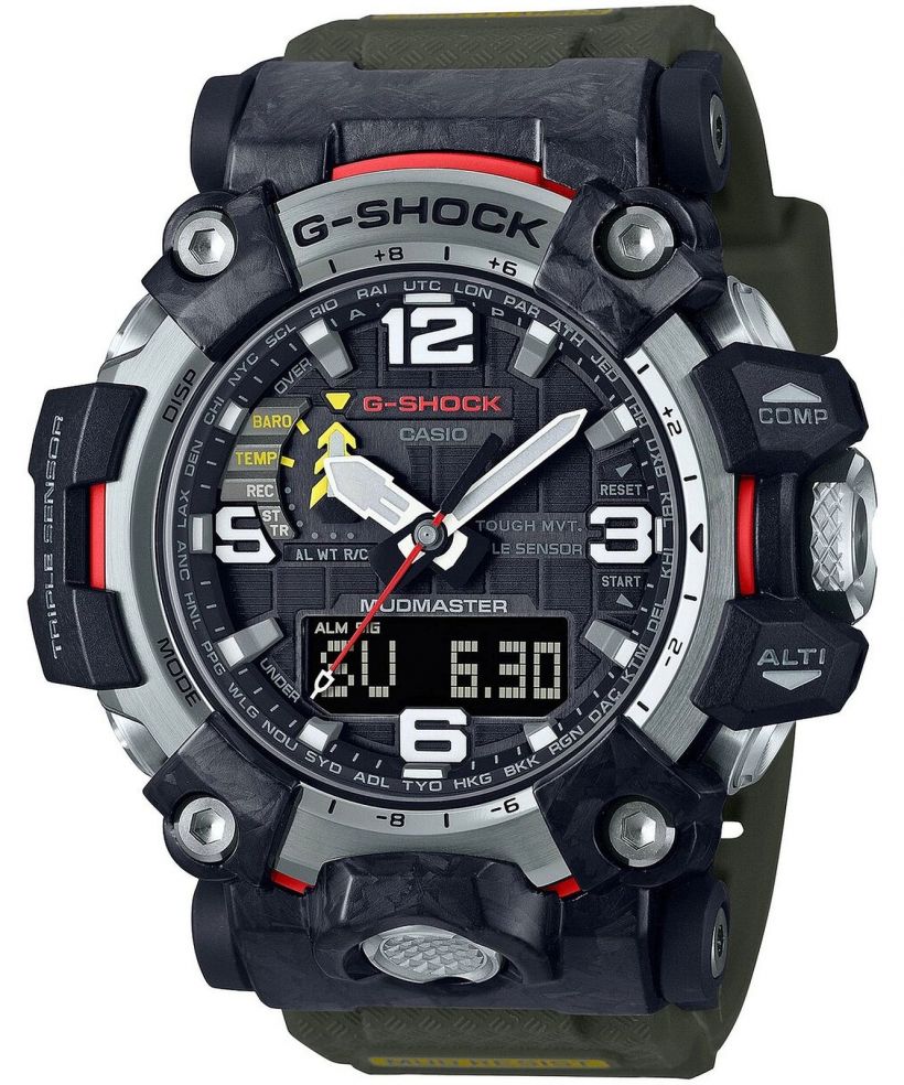 Reloj para hombres Casio G-Shock Master of G Mudmaster Carbon Core Guard