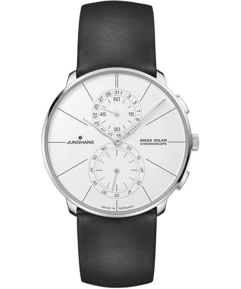 Reloj para hombres Junghans Meister fein Chronoscope MEGA Solar