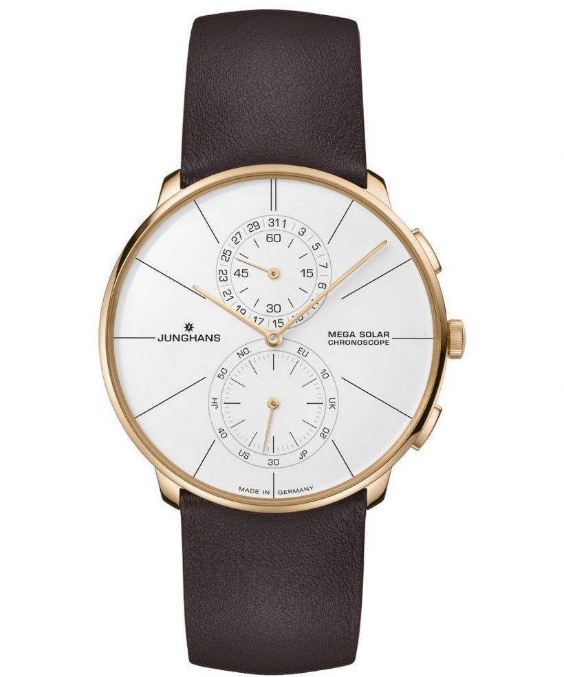 Reloj para hombres Junghans Meister fein Chronoscope MEGA Solar