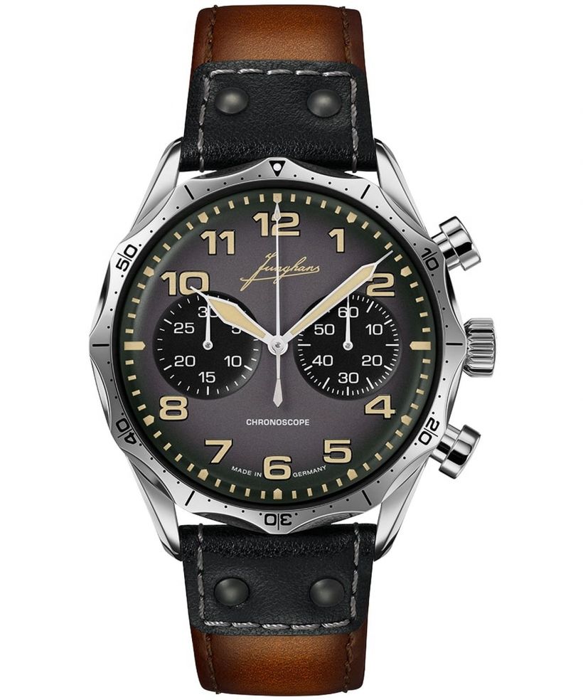 Reloj para hombres Junghans Pilot Chronoscope