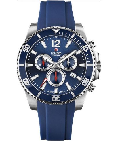 Reloj para hombres Le Temps Swiss Naval Patrol Chronograph