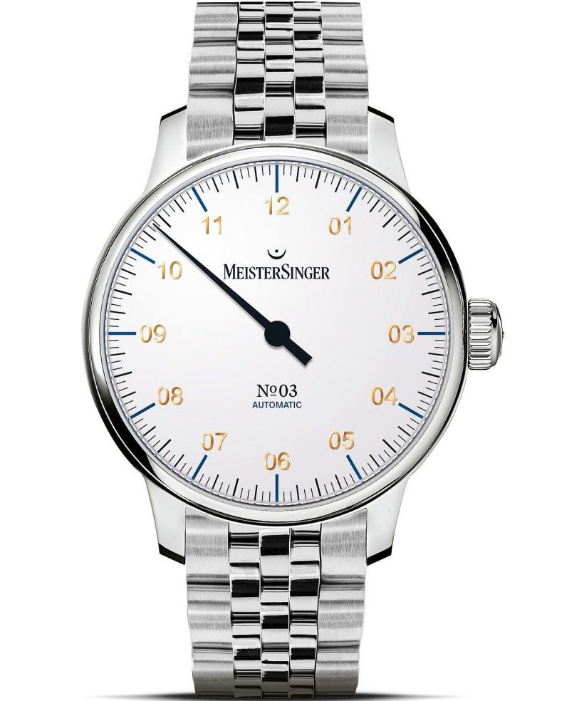 Reloj para hombres Meistersinger N°03 White Automatic