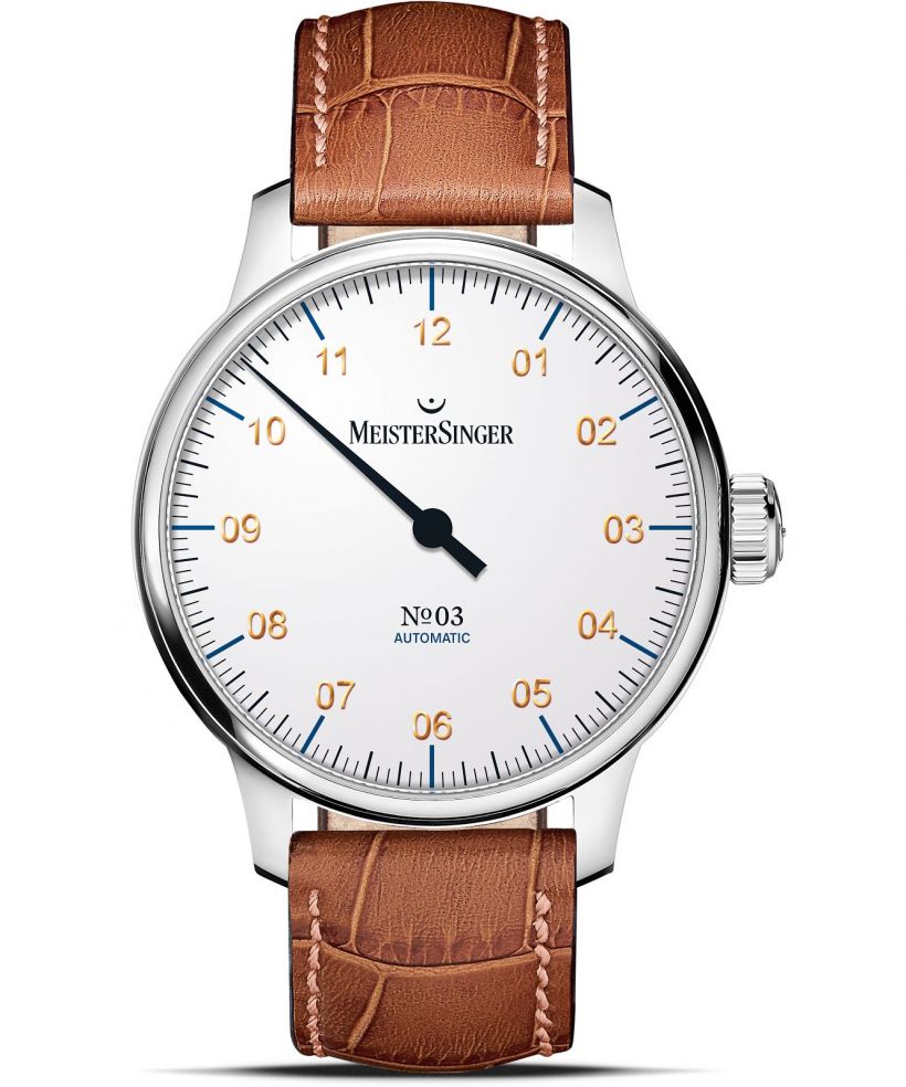 Reloj para hombres Meistersinger N°03 White Automatic
