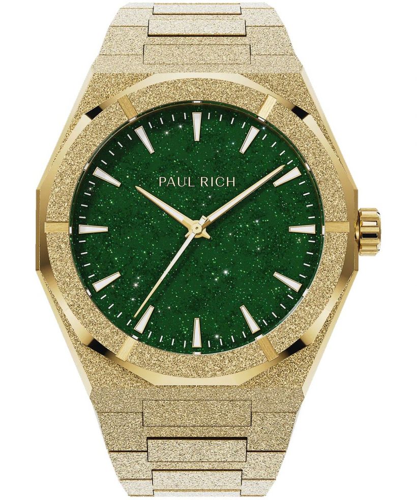 Reloj para hombres PAUL RICH Frosted Star Dust II Gold Green