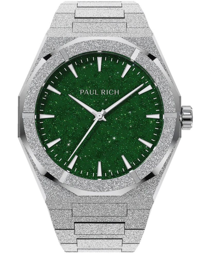 Reloj para hombres PAUL RICH Frosted Star Dust II Silver Green