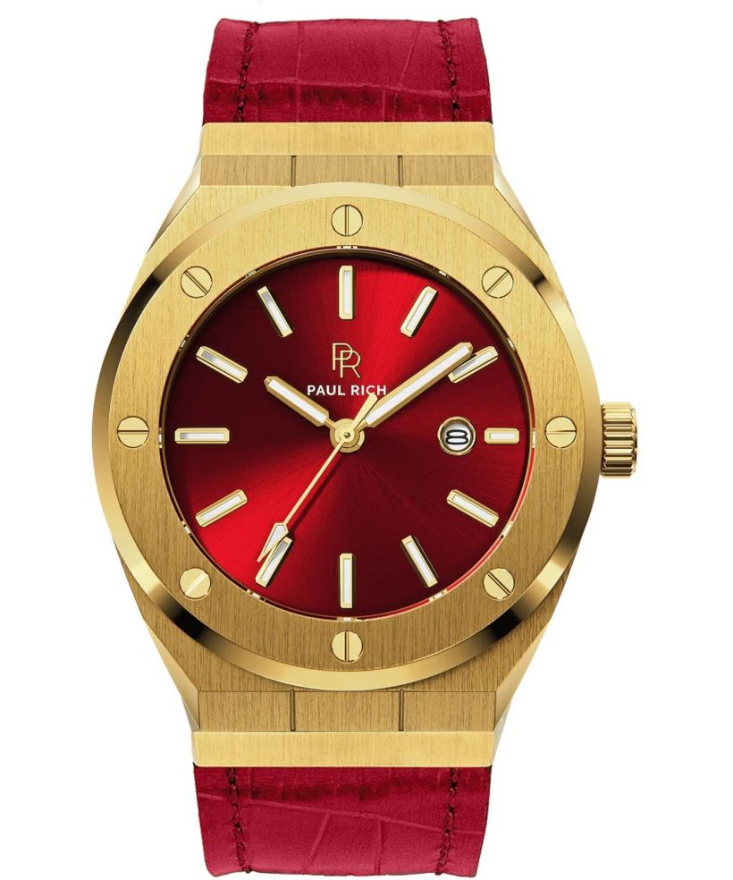 Reloj para hombres PAUL RICH Signature Sultan's Ruby 45 Leather