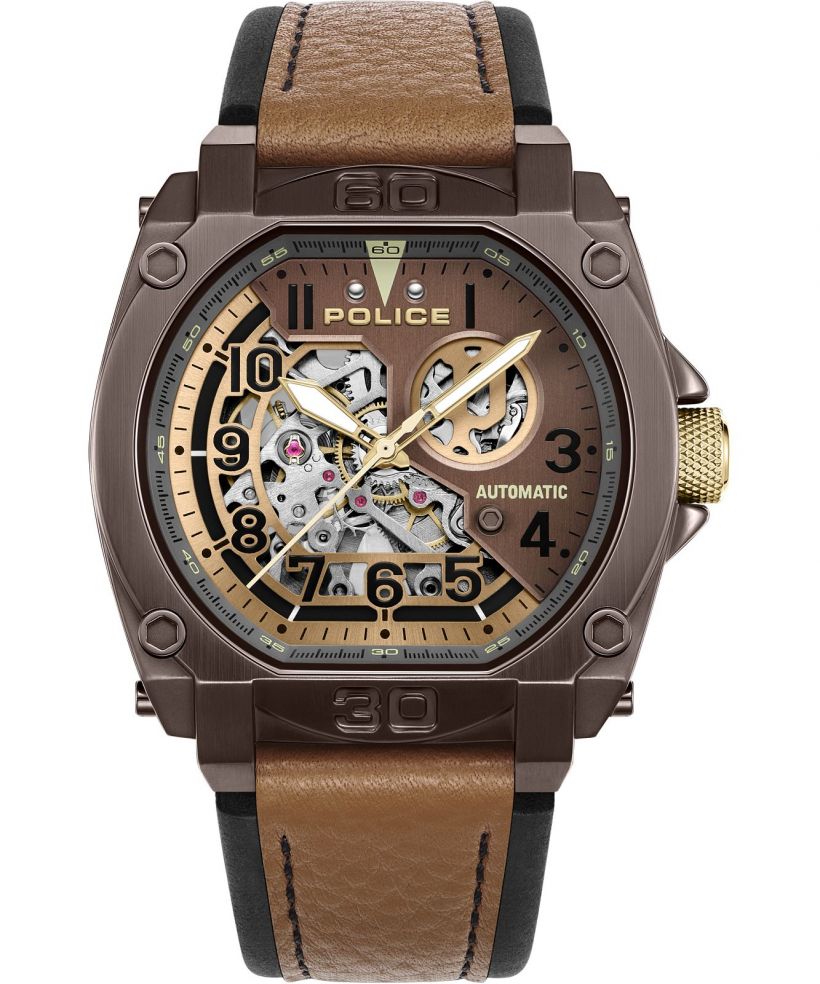 Reloj para hombres Police Norwood Skeleton Automatic 40th Anniversary Edition