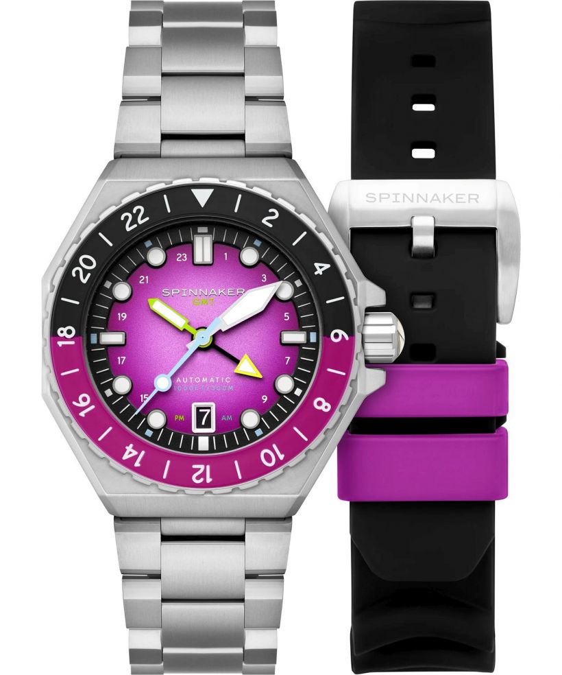 Reloj para hombres Spinnaker Dumas GMT Automatic Gift Set