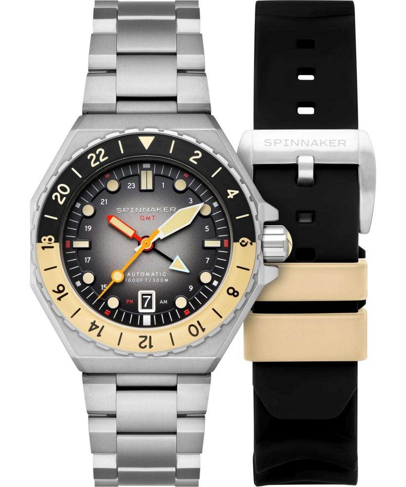 Reloj para hombres Spinnaker Dumas GMT Automatic Gift Set