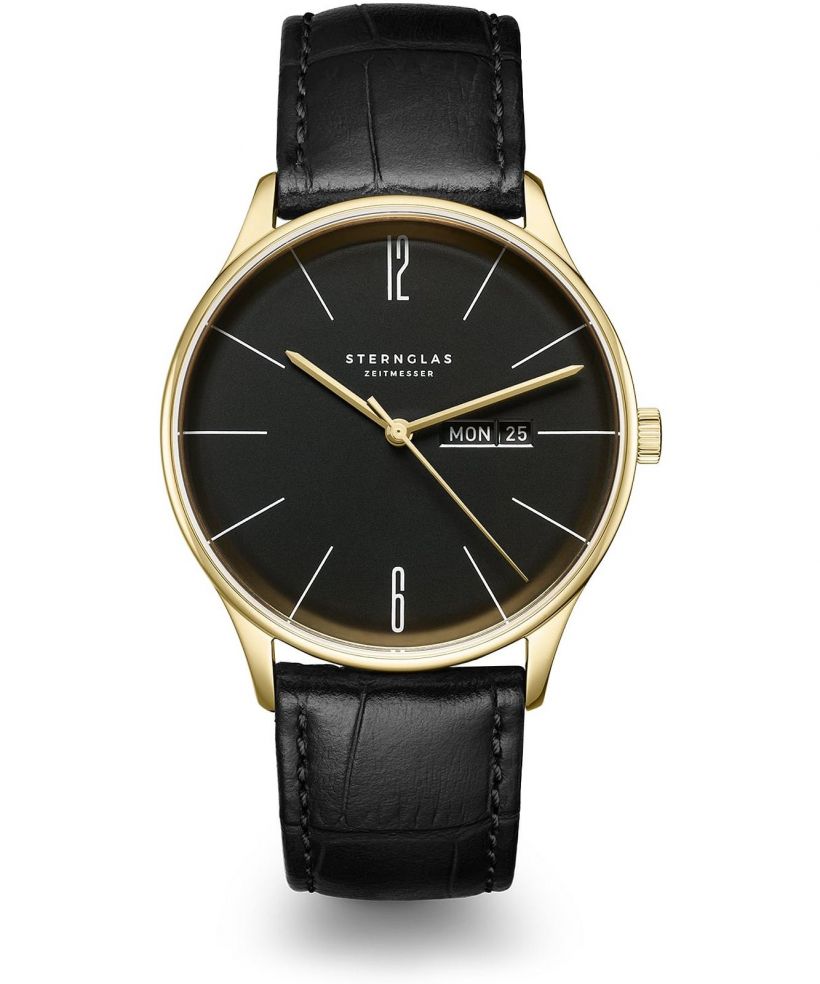 Reloj para hombres Sternglas Berlin Metro Piano Black