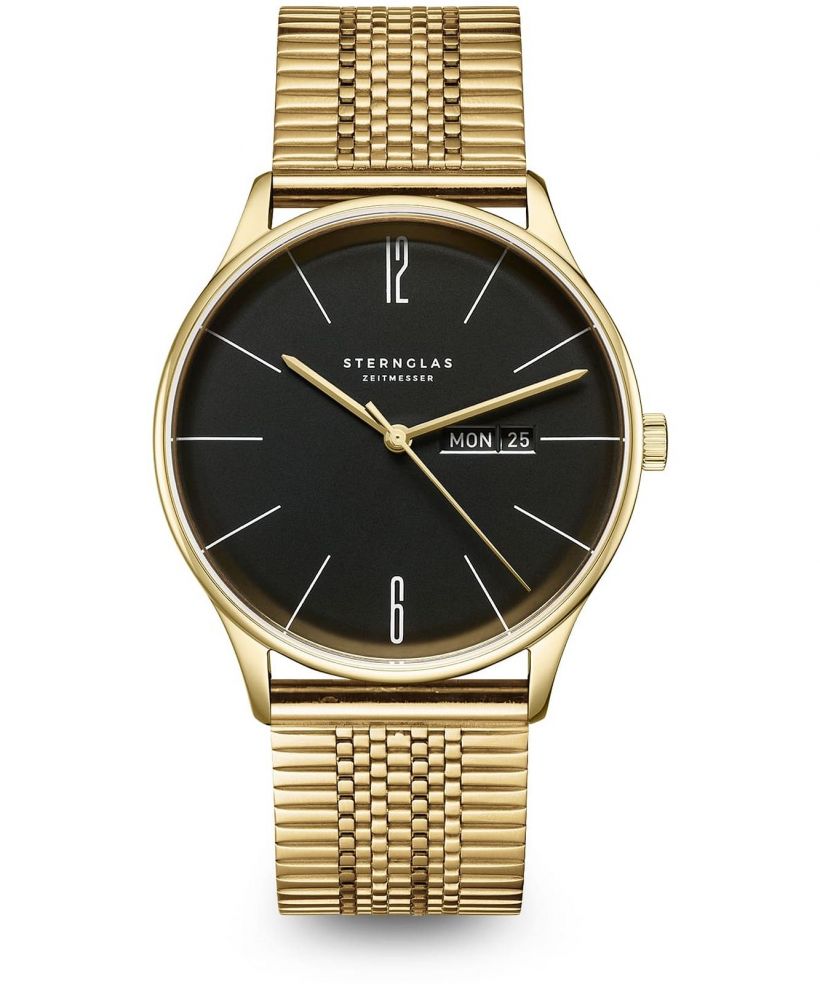 Reloj para hombres Sternglas Berlin Metro Piano Black