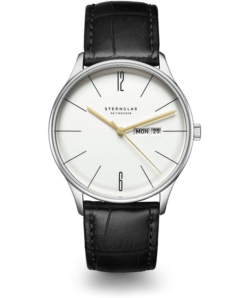 Reloj para hombres Sternglas Berlin Metro Silver