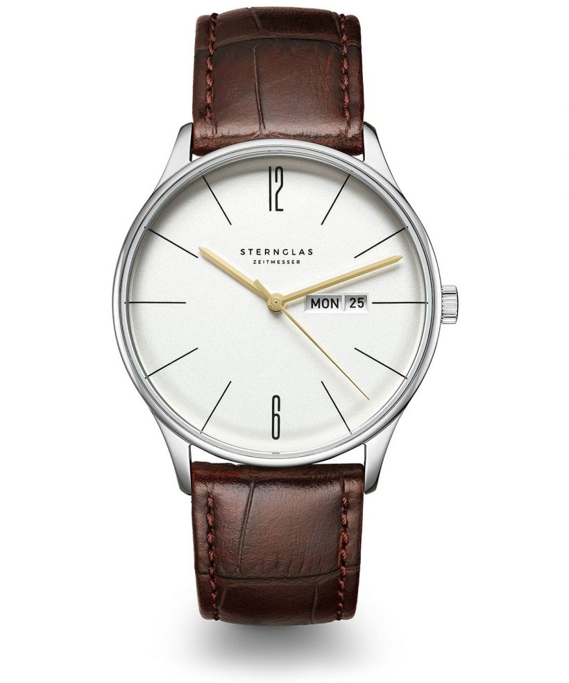 Reloj para hombres Sternglas Berlin Metro Silver